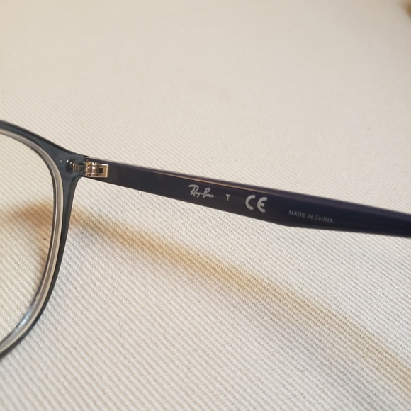 Rayban | Navy Blue Eye Glasses frames - Picture 5 of 6